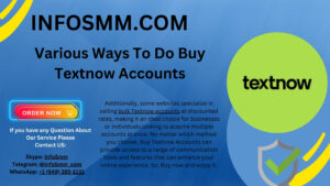 Buy Textnow Accounts 